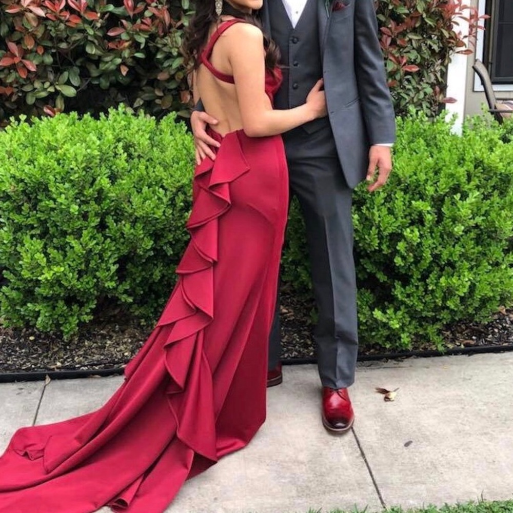 Red dress